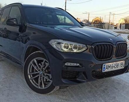 Синий БМВ Х3, объемом двигателя 2 л и пробегом 93 тыс. км за 31500 $, фото 1 на Automoto.ua