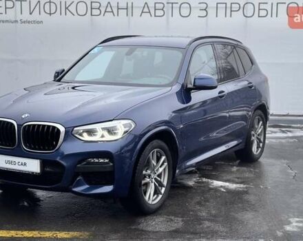 Синій БМВ Х3, об'ємом двигуна 2 л та пробігом 80 тис. км за 36100 $, фото 1 на Automoto.ua