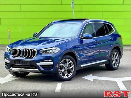 Синий БМВ Х3, объемом двигателя 2 л и пробегом 45 тыс. км за 29900 $, фото 1 на Automoto.ua