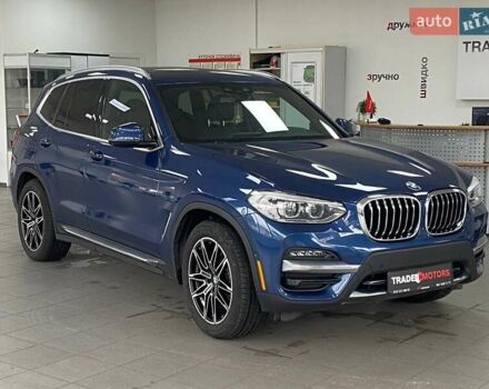 Синий БМВ Х3, объемом двигателя 2 л и пробегом 77 тыс. км за 26990 $, фото 1 на Automoto.ua