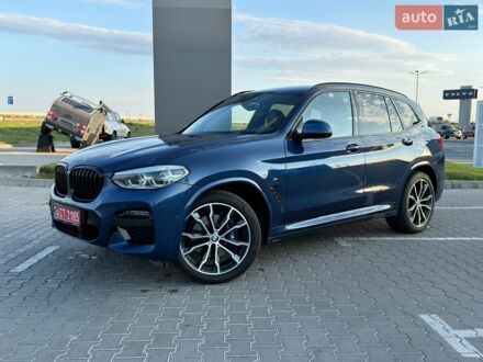 Синий БМВ Х3, объемом двигателя 2 л и пробегом 129 тыс. км за 40900 $, фото 1 на Automoto.ua