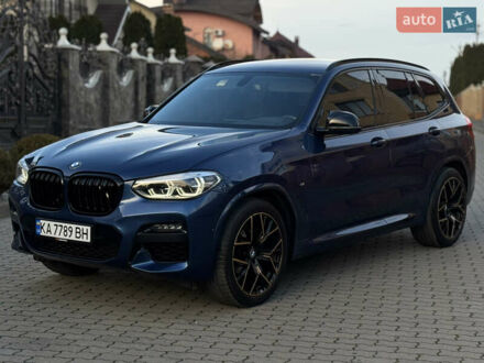 Синий БМВ Х3, объемом двигателя 2 л и пробегом 94 тыс. км за 36499 $, фото 1 на Automoto.ua