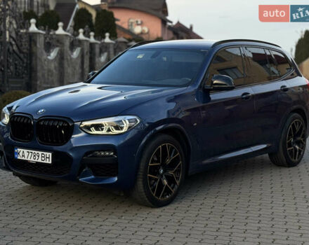 Синий БМВ Х3, объемом двигателя 2 л и пробегом 94 тыс. км за 36499 $, фото 1 на Automoto.ua