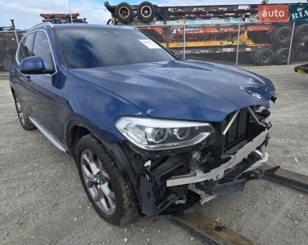 Синий БМВ Х3, объемом двигателя 2 л и пробегом 141 тыс. км за 11500 $, фото 1 на Automoto.ua