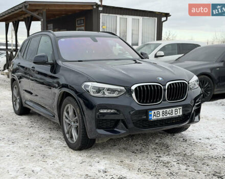 Синий БМВ Х3, объемом двигателя 2 л и пробегом 114 тыс. км за 38900 $, фото 1 на Automoto.ua