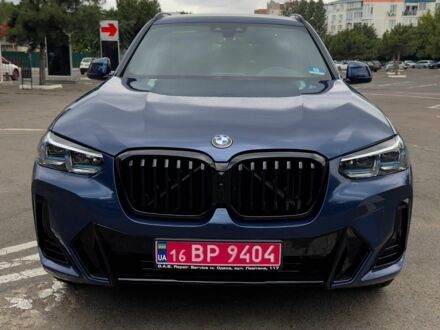 Синий БМВ Х3, объемом двигателя 2 л и пробегом 81 тыс. км за 31500 $, фото 1 на Automoto.ua