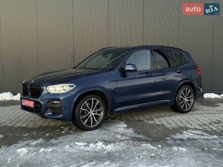 Синий БМВ Х3, объемом двигателя 2 л и пробегом 129 тыс. км за 42900 $, фото 1 на Automoto.ua