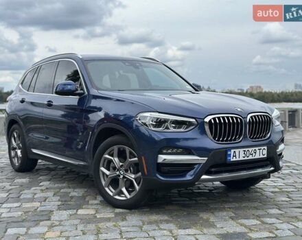 Синій БМВ Х3, об'ємом двигуна 2 л та пробігом 74 тис. км за 30500 $, фото 1 на Automoto.ua