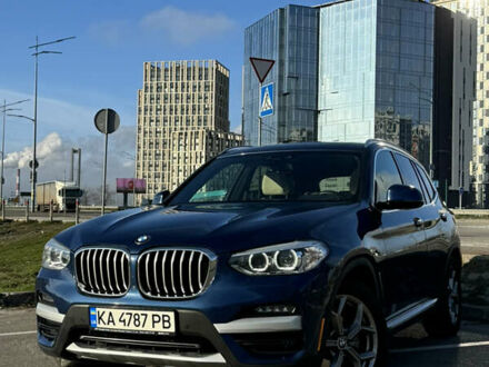 Синий БМВ Х3, объемом двигателя 2 л и пробегом 93 тыс. км за 33000 $, фото 1 на Automoto.ua