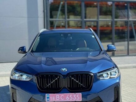 Синий БМВ Х3, объемом двигателя 2 л и пробегом 180 тыс. км за 27500 $, фото 1 на Automoto.ua