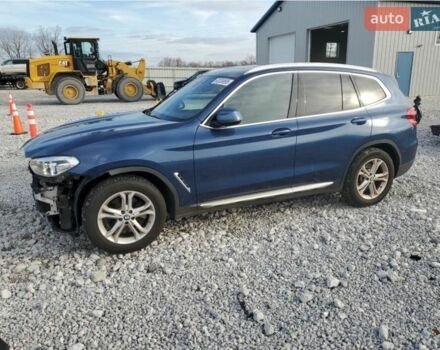 Синий БМВ Х3, объемом двигателя 2 л и пробегом 65 тыс. км за 23500 $, фото 1 на Automoto.ua