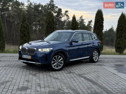Синий БМВ Х3, объемом двигателя 2 л и пробегом 104 тыс. км за 38500 $, фото 1 на Automoto.ua