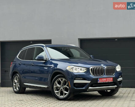 Синий БМВ Х3, объемом двигателя 2 л и пробегом 108 тыс. км за 28900 $, фото 1 на Automoto.ua