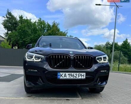 Синій БМВ Х3, об'ємом двигуна 2 л та пробігом 80 тис. км за 46990 $, фото 1 на Automoto.ua