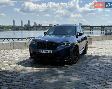 Синий БМВ Х3, объемом двигателя 3 л и пробегом 65 тыс. км за 59900 $, фото 1 на Automoto.ua