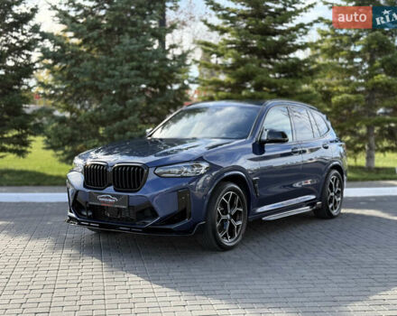 Синий БМВ Х3, объемом двигателя 2 л и пробегом 77 тыс. км за 39000 $, фото 1 на Automoto.ua