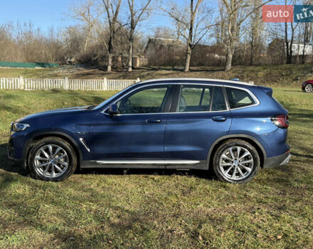 Синий БМВ Х3, объемом двигателя 2 л и пробегом 105 тыс. км за 37900 $, фото 1 на Automoto.ua