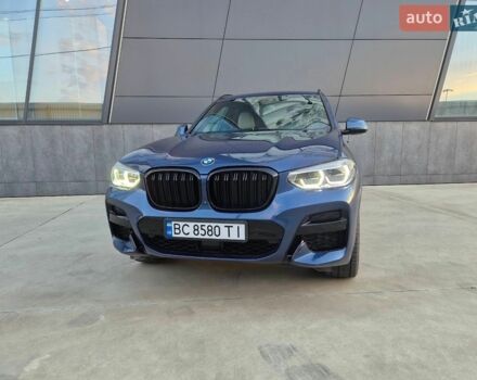 Синий БМВ Х3, объемом двигателя 2 л и пробегом 24 тыс. км за 27500 $, фото 1 на Automoto.ua