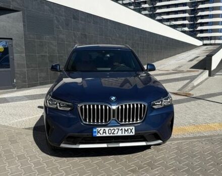 Синий БМВ Х3, объемом двигателя 2 л и пробегом 47 тыс. км за 36500 $, фото 1 на Automoto.ua