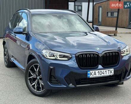 Синій БМВ Х3, об'ємом двигуна 2 л та пробігом 26 тис. км за 52900 $, фото 1 на Automoto.ua