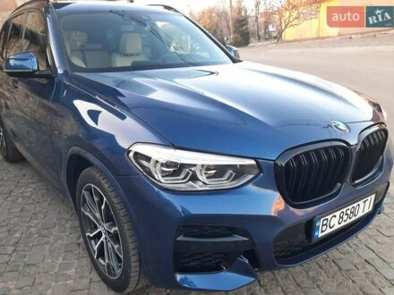 БМВ Х3 2021 в Львове на Automoto.ua Синий БМВ Х3, объемом двигателя 2 л и пробегом 18 тыс. км за 30800 $, фото 1 на Automoto.ua