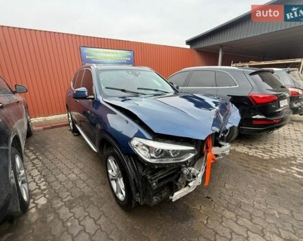 Синий БМВ Х3, объемом двигателя 2 л и пробегом 64 тыс. км за 16500 $, фото 1 на Automoto.ua
