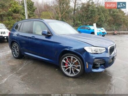 Синій БМВ Х3, об'ємом двигуна 2 л та пробігом 78 тис. км за 21900 $, фото 1 на Automoto.ua