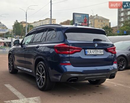 Синий БМВ Х3, объемом двигателя 3 л и пробегом 200 тыс. км за 34777 $, фото 1 на Automoto.ua