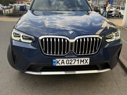 БМВ Х3 2021 в Киеве на Automoto.ua Синий БМВ Х3, объемом двигателя 2 л и пробегом 33 тыс. км за 38700 $, фото 1 на Automoto.ua
