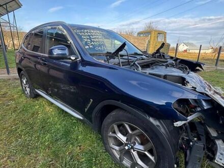 Синий БМВ Х3, объемом двигателя 2 л и пробегом 72 тыс. км за 14700 $, фото 1 на Automoto.ua