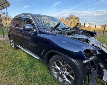 Синий БМВ Х3, объемом двигателя 2 л и пробегом 72 тыс. км за 14700 $, фото 1 на Automoto.ua