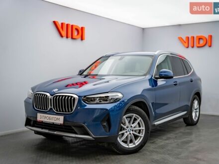 Синий БМВ Х3, объемом двигателя 3 л и пробегом 80 тыс. км за 46496 $, фото 1 на Automoto.ua