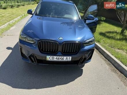 БМВ Х3 2022 у Прилуках на Automoto.ua Синій БМВ Х3, об'ємом двигуна 2 л та пробігом 37 тис. км за 53900 $, фото 1 на Automoto.ua