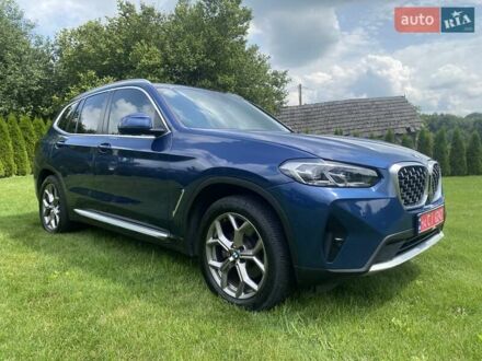 БМВ Х3 2022 в Львове на Automoto.ua Синий БМВ Х3, объемом двигателя 2 л и пробегом 85 тыс. км за 34999 $, фото 1 на Automoto.ua