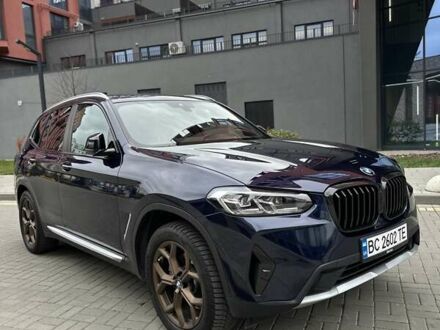 Синий БМВ Х3, объемом двигателя 2 л и пробегом 95 тыс. км за 36800 $, фото 1 на Automoto.ua