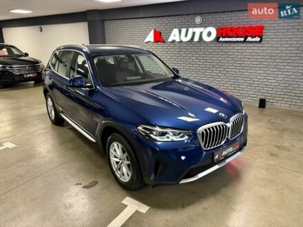 Синий БМВ Х3, объемом двигателя 2 л и пробегом 26 тыс. км за 44700 $, фото 1 на Automoto.ua