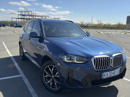 Синий БМВ Х3, объемом двигателя 2 л и пробегом 40 тыс. км за 47000 $, фото 1 на Automoto.ua