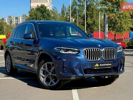 Синий БМВ Х3, объемом двигателя 2 л и пробегом 9 тыс. км за 43000 $, фото 1 на Automoto.ua