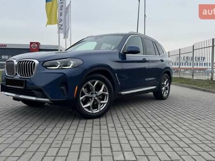 БМВ Х3 2022 в Львове на Automoto.ua Синий БМВ Х3, объемом двигателя 2 л и пробегом 48 тыс. км за 38900 $, фото 1 на Automoto.ua