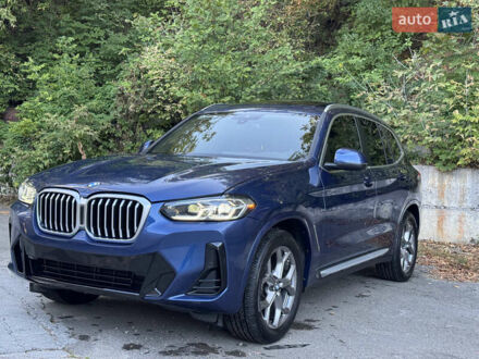 Синій БМВ Х3, об'ємом двигуна 2 л та пробігом 38 тис. км за 41500 $, фото 1 на Automoto.ua