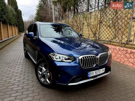 Синий БМВ Х3, объемом двигателя 2 л и пробегом 5 тыс. км за 53900 $, фото 1 на Automoto.ua
