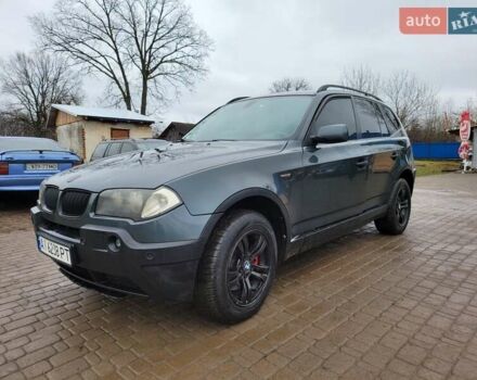 Зеленый БМВ Х3, объемом двигателя 2 л и пробегом 305 тыс. км за 7390 $, фото 1 на Automoto.ua