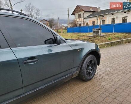 Зеленый БМВ Х3, объемом двигателя 2 л и пробегом 305 тыс. км за 7390 $, фото 2 на Automoto.ua