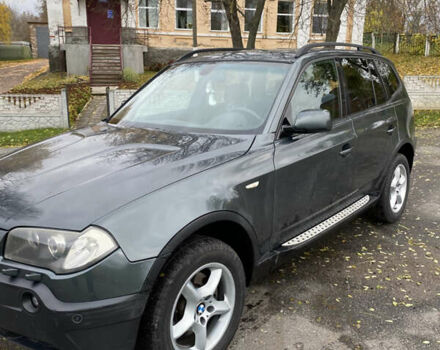 Зеленый БМВ Х3, объемом двигателя 2 л и пробегом 340 тыс. км за 8700 $, фото 1 на Automoto.ua