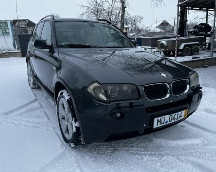 Зеленый БМВ Х3, объемом двигателя 3 л и пробегом 370 тыс. км за 4200 $, фото 1 на Automoto.ua