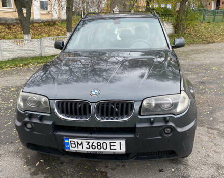 Зеленый БМВ Х3, объемом двигателя 2 л и пробегом 340 тыс. км за 8700 $, фото 1 на Automoto.ua