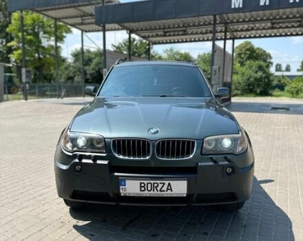 Зеленый БМВ Х3, объемом двигателя 3 л и пробегом 370 тыс. км за 8500 $, фото 1 на Automoto.ua