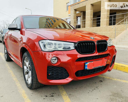 Червоний БМВ X4 M, об'ємом двигуна 3 л та пробігом 39 тис. км за 28000 $, фото 3 на Automoto.ua