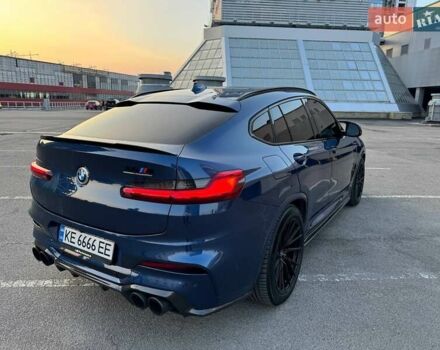 БМВ X4 M 2020 в Днепре (Днепропетровске) на Automoto.ua Синий БМВ X4 M, объемом двигателя 2.99 л и пробегом 18 тыс. км за 73000 $, фото 28 на Automoto.ua