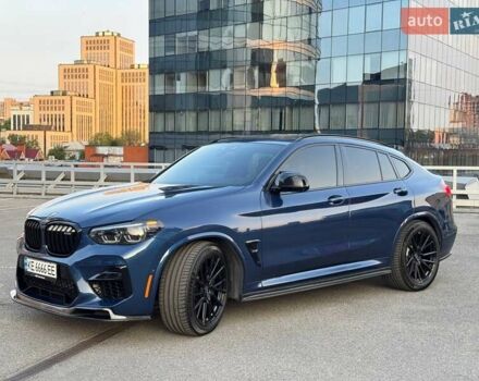 БМВ X4 M 2020 в Днепре (Днепропетровске) на Automoto.ua Синий БМВ X4 M, объемом двигателя 2.99 л и пробегом 18 тыс. км за 73000 $, фото 5 на Automoto.ua